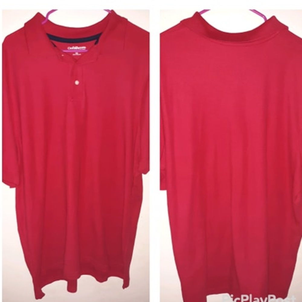 Croft/Barrow red polo shirt